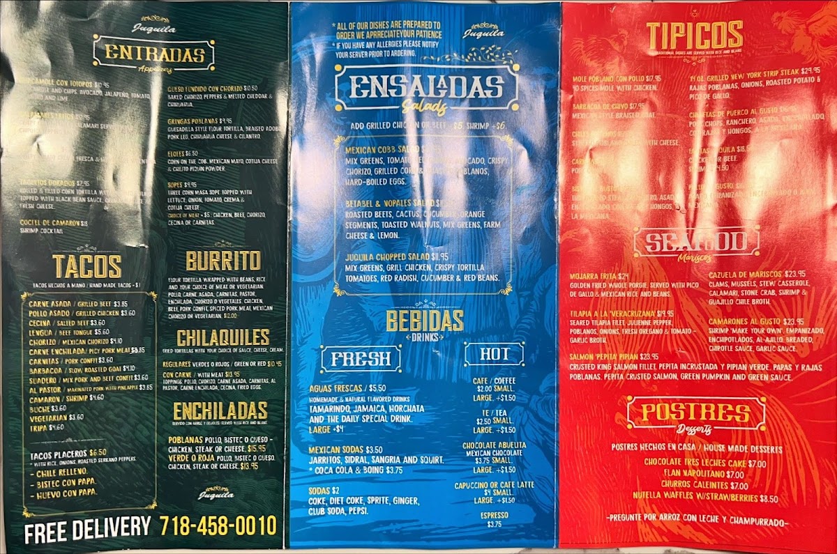 Juquila Menu - Image 2