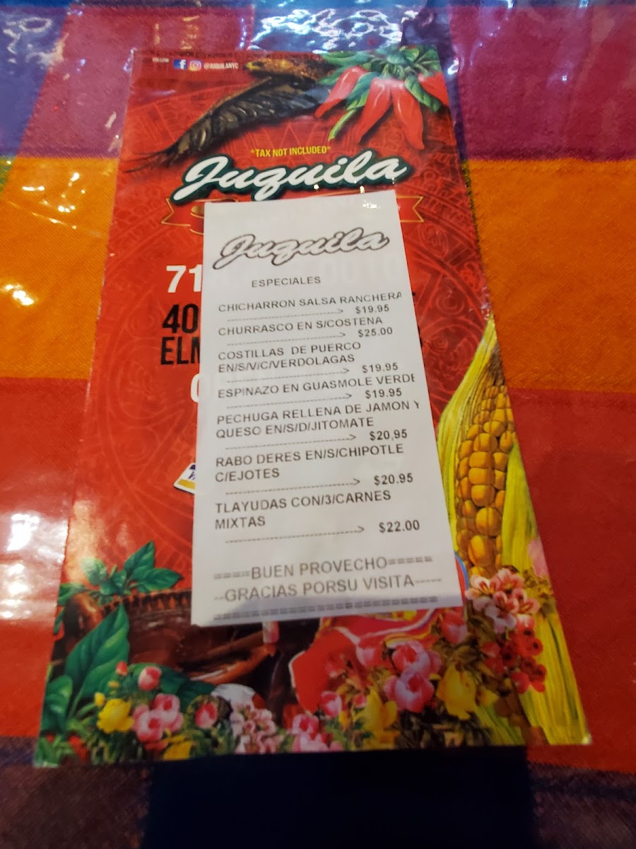 Juquila Menu - Image 5